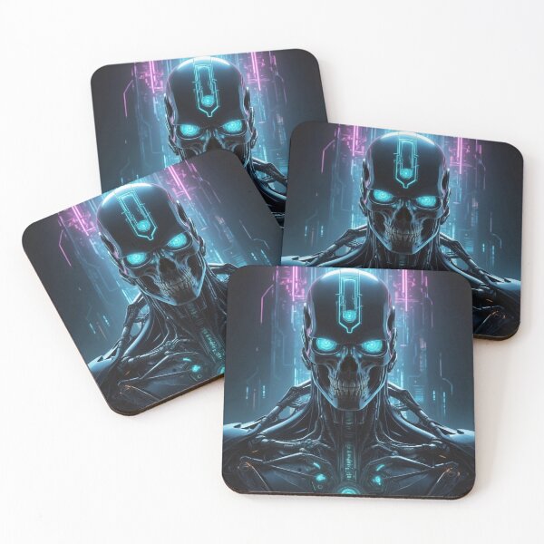 Item preview, Cybernetic Death Transformation Art - Futuristic 10D Masterpiece designed and sold by luminamatrixart.
