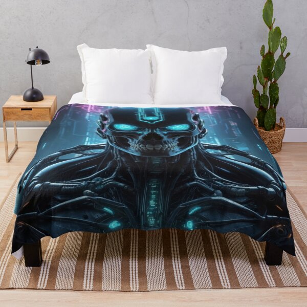 Item preview, Cybernetic Death Transformation Art - Futuristic 10D Masterpiece designed and sold by luminamatrixart.
