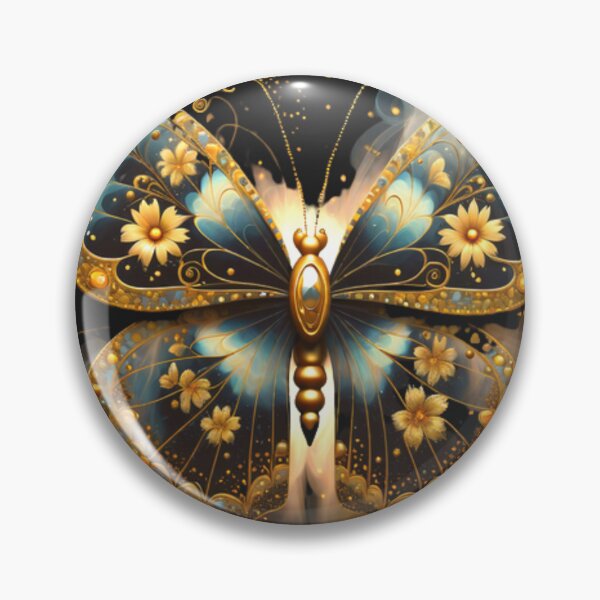 Item preview, golden butterfly designed and sold by aipaint.