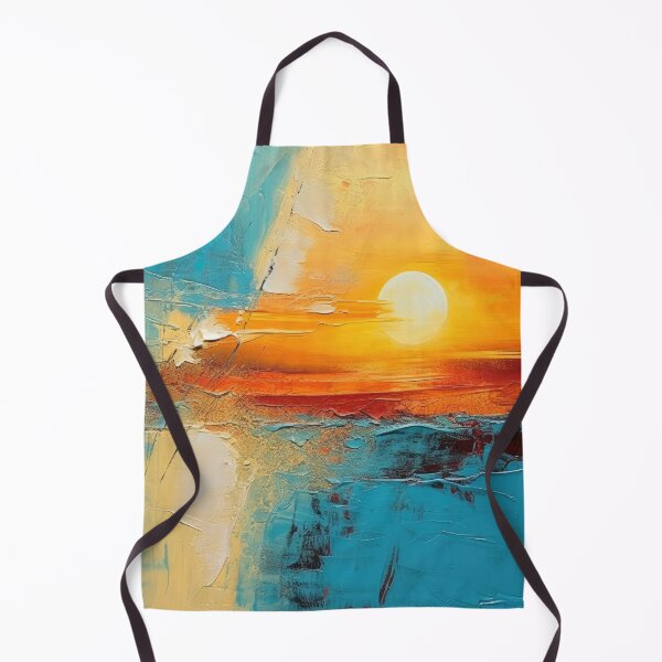 Artikelvorschau, Entdecken Sie "Simplistic & Minimalistic Vintage Sunset" Abstrakte Kunst entworfen und verkauft von ArtificialGenes.