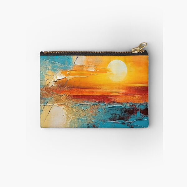 Artikelvorschau, Entdecken Sie "Simplistic & Minimalistic Vintage Sunset" Abstrakte Kunst entworfen und verkauft von ArtificialGenes.