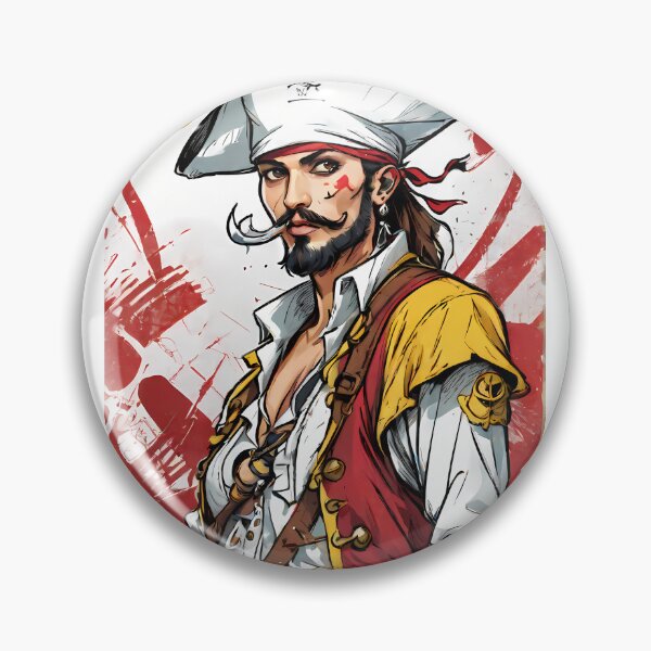 Item preview, Pixelated Seas: Pirate Digital Art that Transforms your Space into a Virtual Ship designed and sold by Artedig.