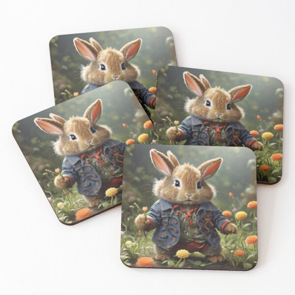 Item preview, Little Rabbit Frolicking designed and sold by Sadia  Jannat.