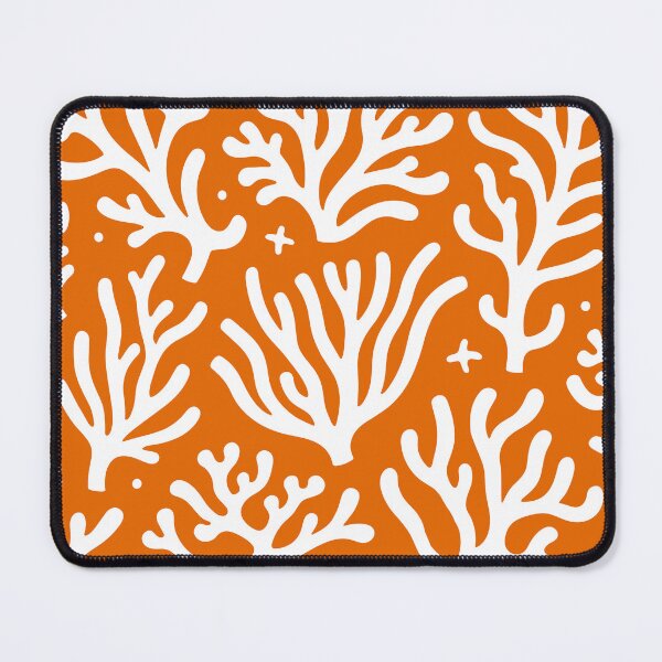 Item preview, Fun Orange Coral Pattern designed and sold by BrightTide.