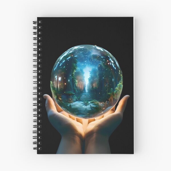 Item preview, Magic crystal ball designed and sold by AI-Only Creations.