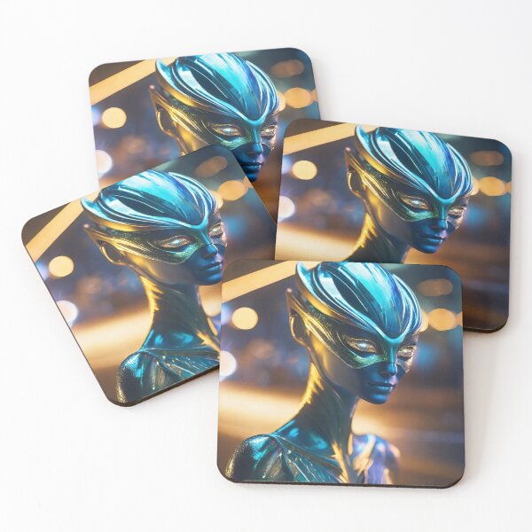 Item preview, Female Alien # 46  (Priscilla) designed and sold by Daveidaho.