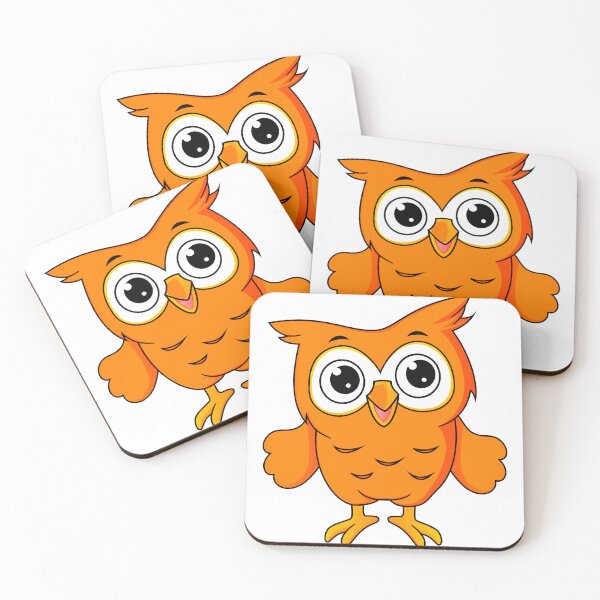 Item preview, Cute owl  sticker cartoon designed and sold by bekarts.