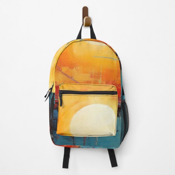 Artikelvorschau, Entdecken Sie "Simplistic & Minimalistic Vintage Sunset" Abstrakte Kunst entworfen und verkauft von ArtificialGenes.