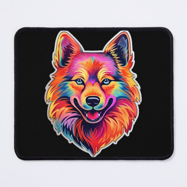 Item preview, Finnish Spitz Neon Design designed and sold by CUTEDOGGIEZ.