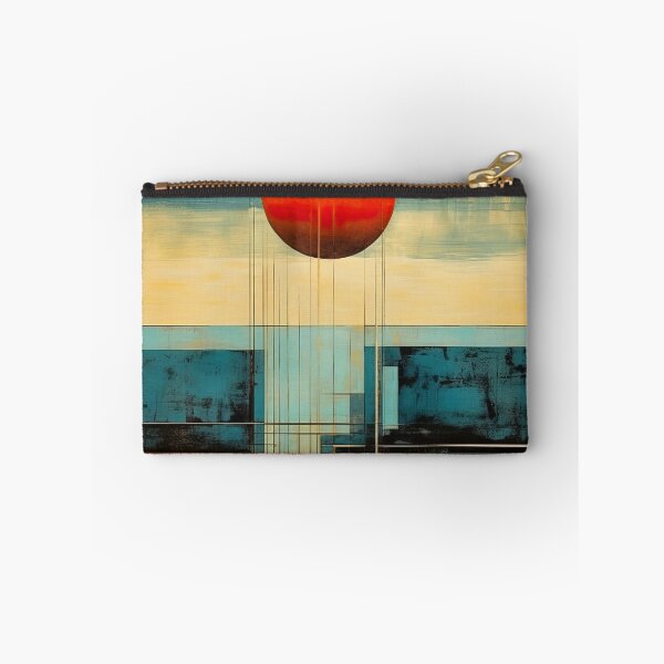 Artikelvorschau, Entdecken Sie "Simplistic & Minimalistic Vintage Sunset" Abstrakte Kunst entworfen und verkauft von ArtificialGenes.