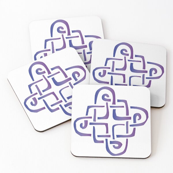 Artikelvorschau, Brigid's knot in purple entworfen und verkauft von mariahmcmo.