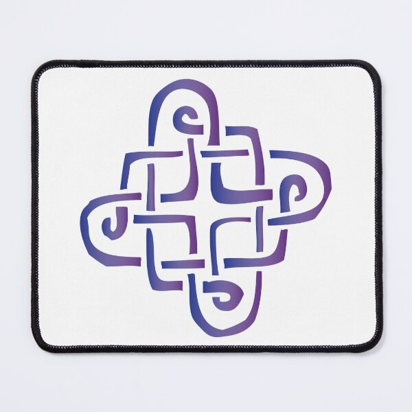 Item preview, Brigid's knot in purple designed and sold by mariahmcmo.