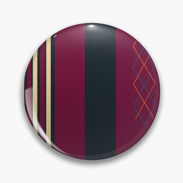 Item preview, Brown striped pattern with black background and vivid orange and blue rhombuses designed and sold by Mario-Martinez.