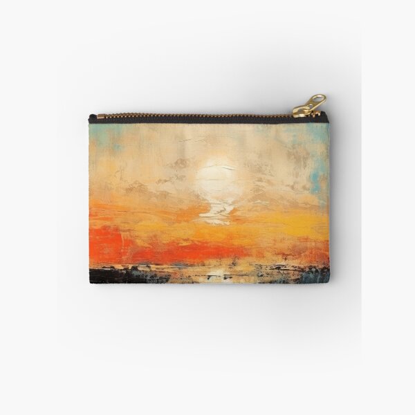 Artikelvorschau, Entdecken Sie "Simplistic & Minimalistic Vintage Sunset" Abstrakte Kunst entworfen und verkauft von ArtificialGenes.