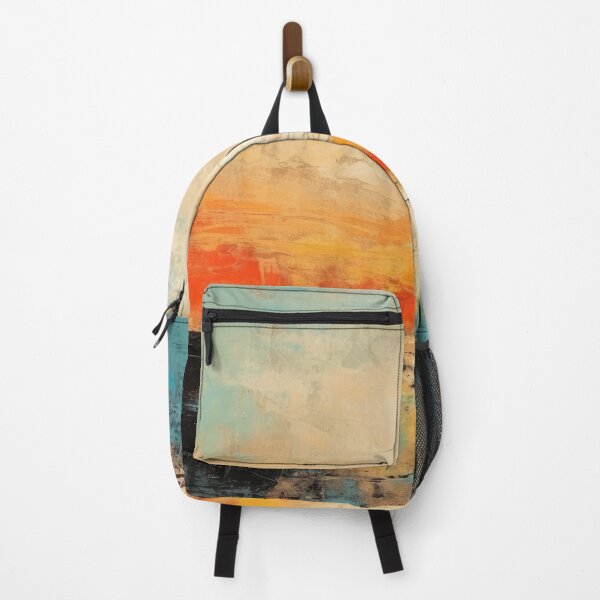 Artikelvorschau, Entdecken Sie "Simplistic & Minimalistic Vintage Sunset" Abstrakte Kunst entworfen und verkauft von ArtificialGenes.