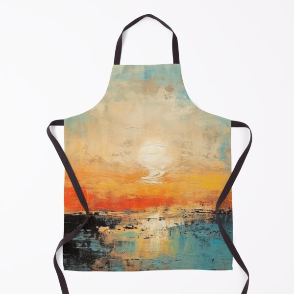 Artikelvorschau, Entdecken Sie "Simplistic & Minimalistic Vintage Sunset" Abstrakte Kunst entworfen und verkauft von ArtificialGenes.
