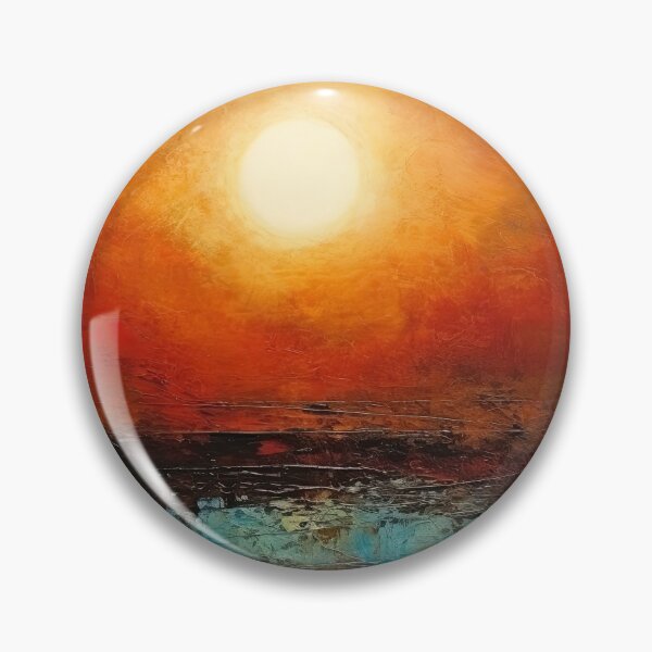 Artikelvorschau, Entdecken Sie "Simplistic & Minimalistic Vintage Sunset" Abstrakte Kunst entworfen und verkauft von ArtificialGenes.