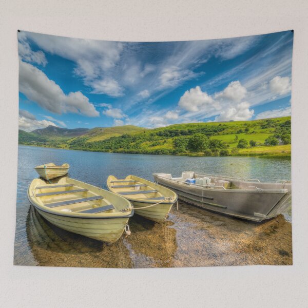 Item preview, Boats Llyn Nantlle Uchaf Nantlle Valley Wales designed and sold by AJEvans.