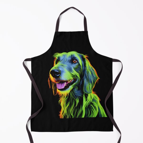 Item preview, Irish Wolfhound Neon Design designed and sold by CUTEDOGGIEZ.