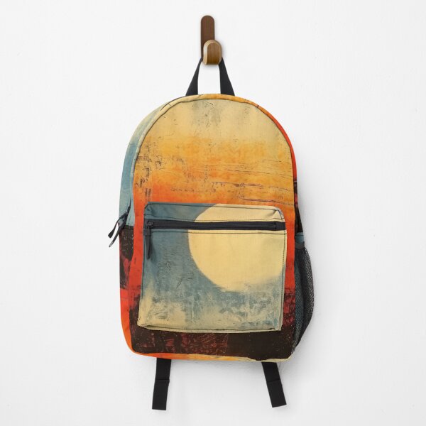 Artikelvorschau, Entdecken Sie "Simplistic & Minimalistic Vintage Sunset" Abstrakte Kunst entworfen und verkauft von ArtificialGenes.