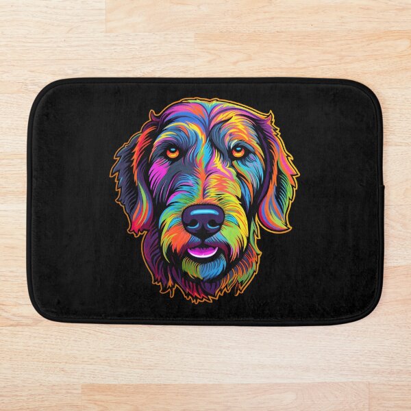 Artikelvorschau, Neon Irischer Wolfshund entworfen und verkauft von CUTEDOGGIEZ.
