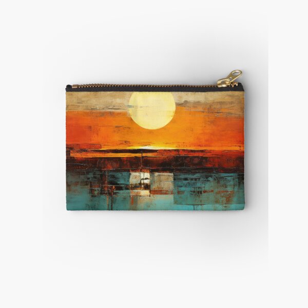 Item preview, Explore "Simplistic & Minimalistic Vintage Sunset" Abstract Art designed and sold by ArtificialGenes.