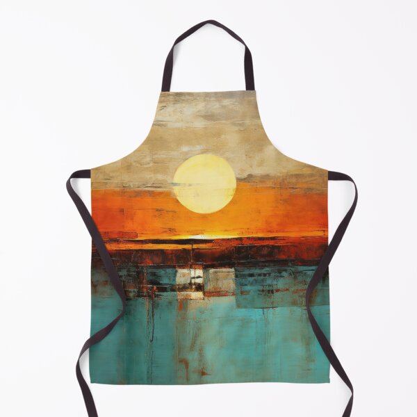 Item preview, Explore "Simplistic & Minimalistic Vintage Sunset" Abstract Art designed and sold by ArtificialGenes.