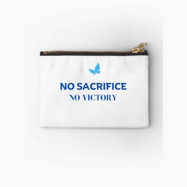 Item preview, No sacrifice , No victory with butterfly  designed and sold by Fionamyles.