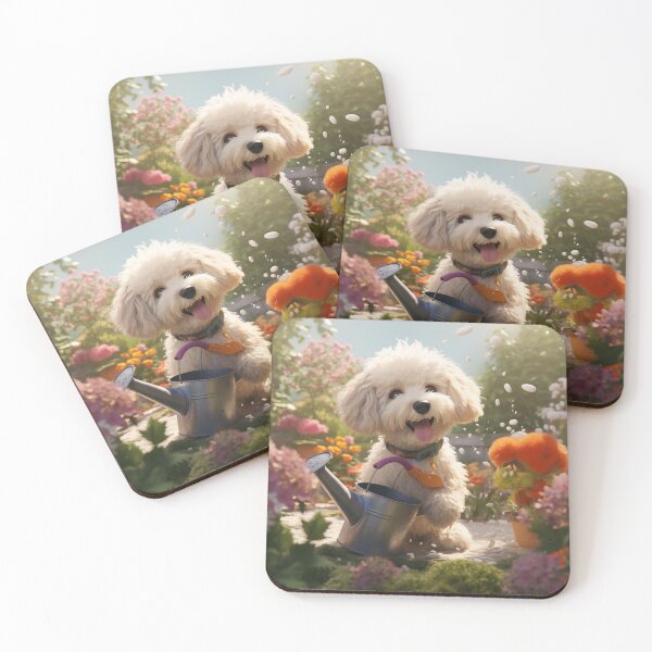 Item preview, Dog in a garden designed and sold by Gilpro Designs.