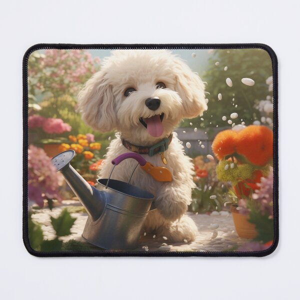 Item preview, Dog in a garden designed and sold by Gilpro Designs.