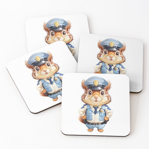 Item preview, Patrol Officer Squirrel  designed and sold by LabZoidd.