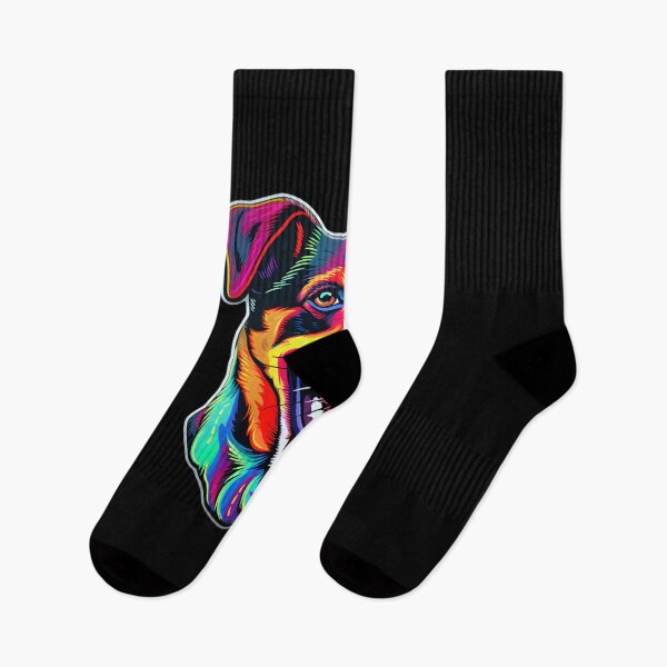 Item preview, Jack Russell Terrier Neon Design designed and sold by CUTEDOGGIEZ.