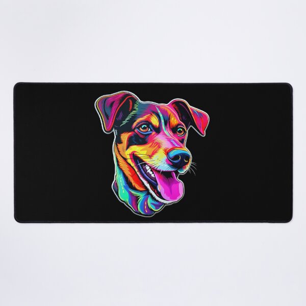 Item preview, Jack Russell Terrier Neon Design designed and sold by CUTEDOGGIEZ.