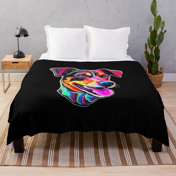 Item preview, Jack Russell Terrier Neon Design designed and sold by CUTEDOGGIEZ.