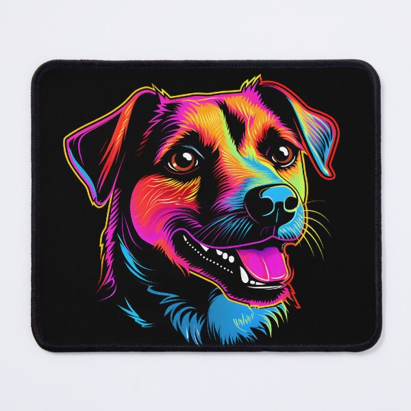 Item preview, Neon Jack Russell Terrier designed and sold by CUTEDOGGIEZ.