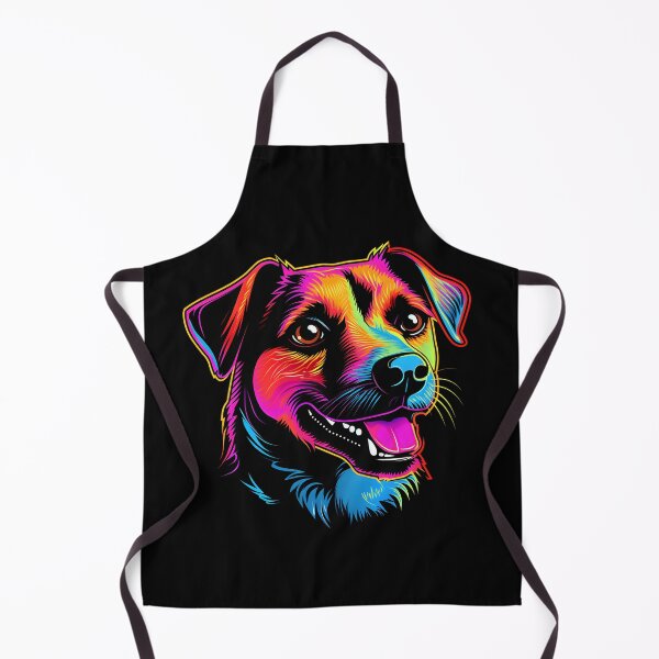 Item preview, Neon Jack Russell Terrier designed and sold by CUTEDOGGIEZ.