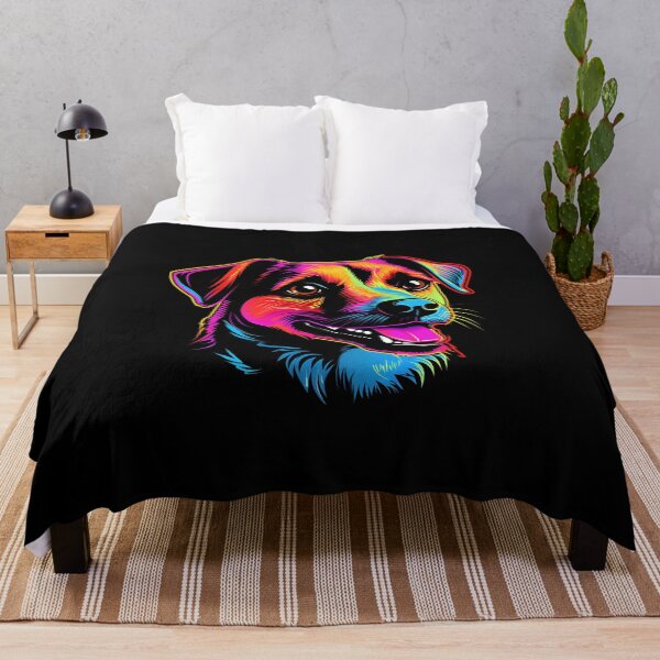 Item preview, Neon Jack Russell Terrier designed and sold by CUTEDOGGIEZ.