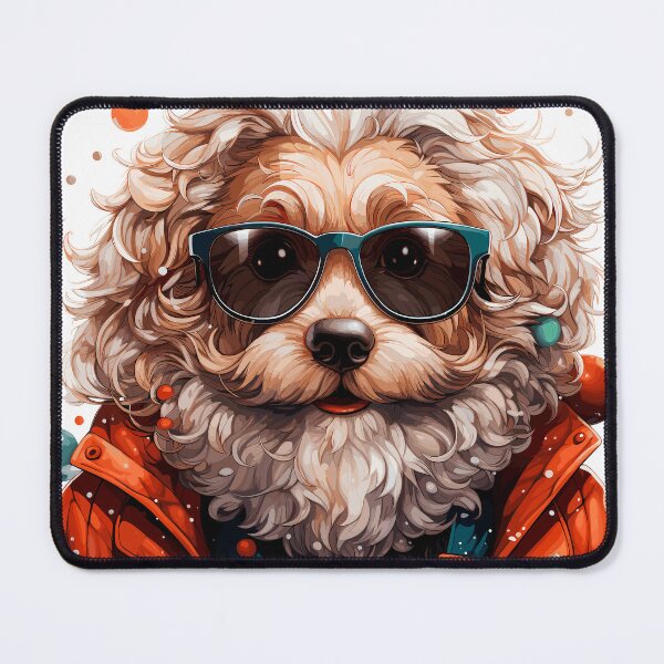 Item preview, Big Dog on Christmas Vacation designed and sold by Raloel Art.