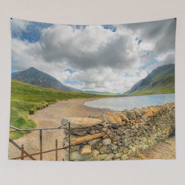 Item preview, Idwal Lake Cwm Idwal Snowdonia Wales designed and sold by AJEvans.