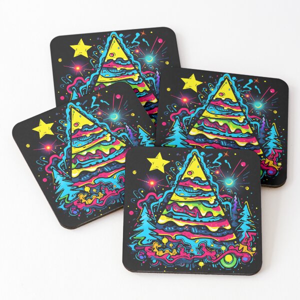 Item preview, Electric Eve: '90s Neon Christmas Tree Extravaganza designed and sold by Studio Axis.