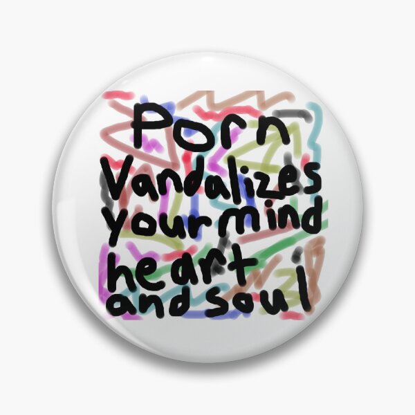 Item preview, Porn Vandalizes your Mind, Heart, and Soul - Anti-Porn, Anti-Pornography Movement designed and sold by Sabrina Dawkins.