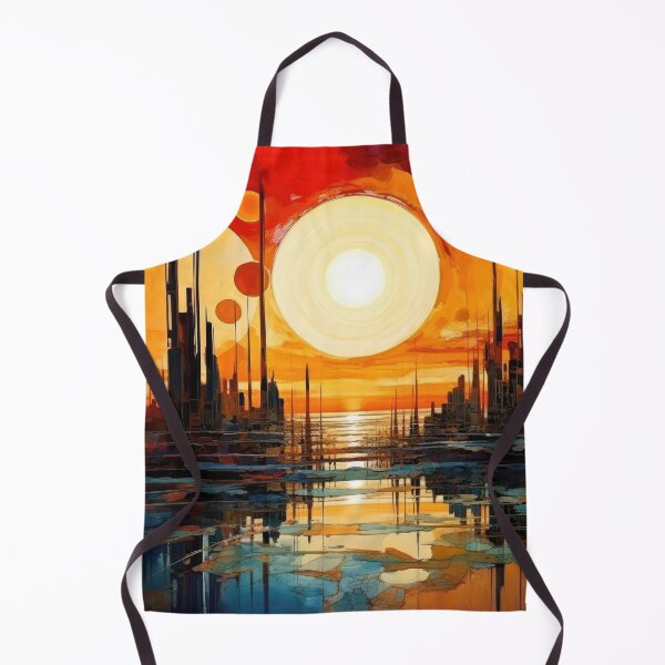 Aperçu de l'œuvre Découvrez l'art abstrait "Simplistic & Minimalistic Vintage Sunset" créée et vendue par ArtificialGenes.