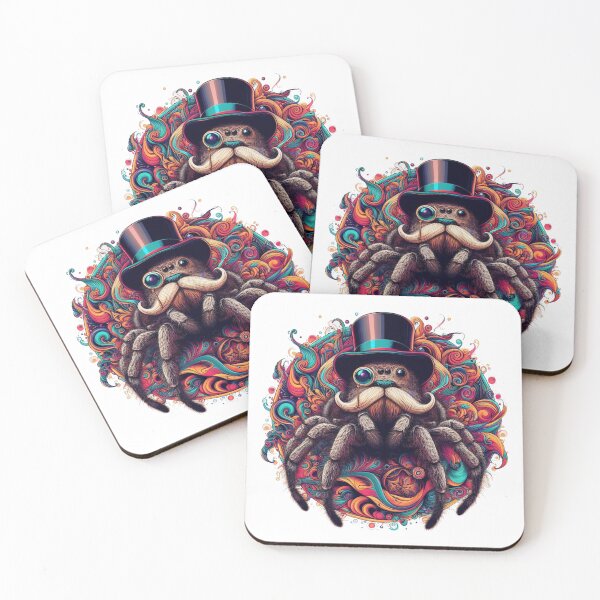 Item preview, Spiders with  mustache designed and sold by MiroArtAbstra.