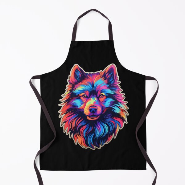 Item preview, Keeshond Neon Design designed and sold by CUTEDOGGIEZ.