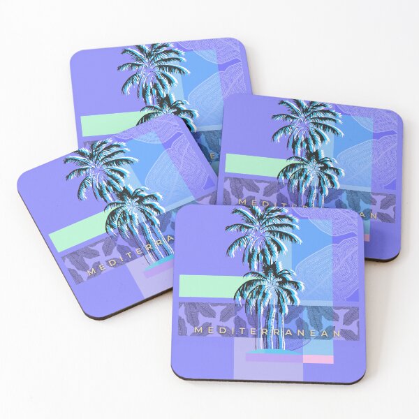 Item preview, Mediterranean tropical palm vibe designed and sold by WestIndigo.