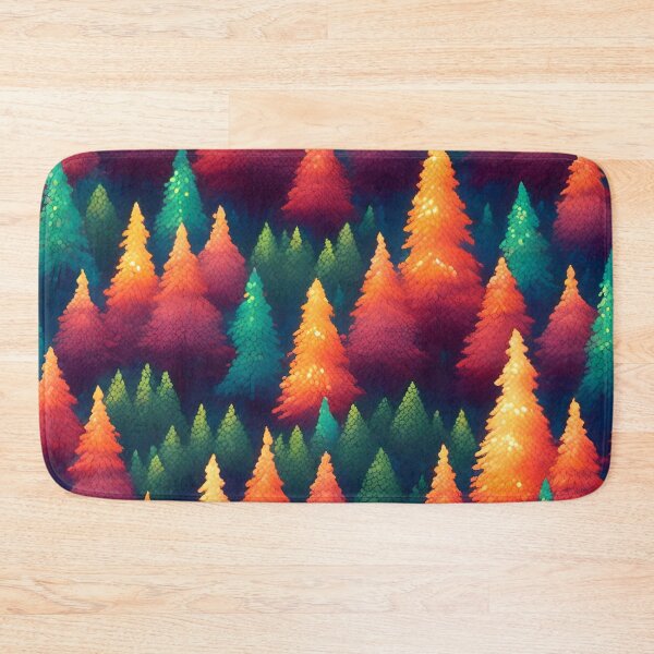 Item preview, Neo Impressionist Forest Pattern. designed and sold by ARichArts.