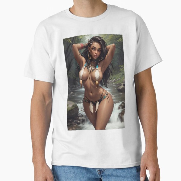 Item preview, Tribal waifu-spirit of the river designed and sold by FantasyWaifus.