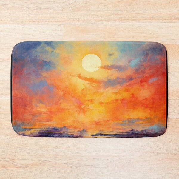 Item preview, Explore "Simplistic & Minimalistic Vintage Sunset" Abstract Art designed and sold by ArtificialGenes.
