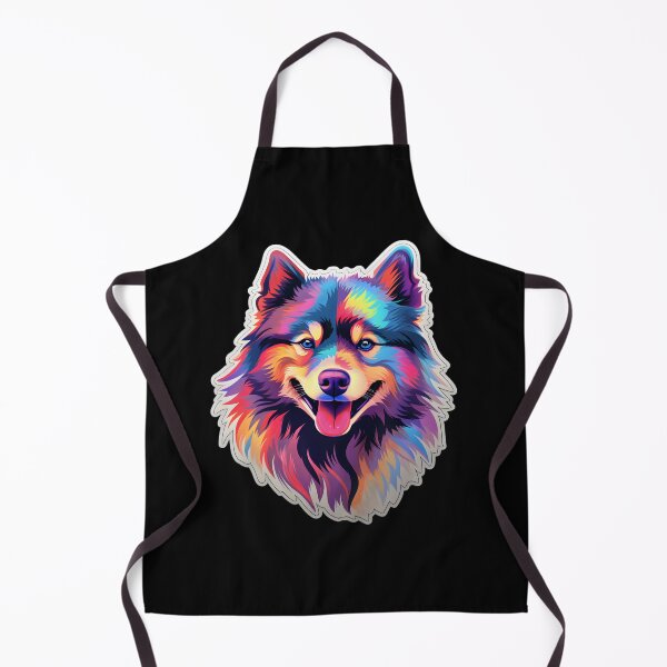 Item preview, Neon Keeshond designed and sold by CUTEDOGGIEZ.