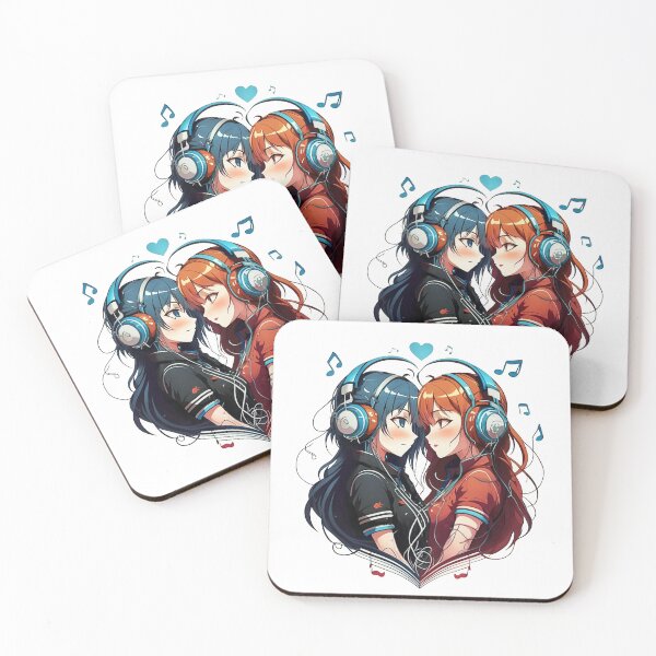 Item preview, Beautiful women, love for music designed and sold by NotesForMusic.
